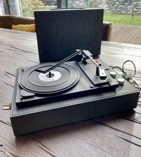 BSR Tragbarer Plattenwechsler Modell Sam Kofferplattenspieler 60erJahre Vintage