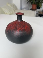 Vintage Fat Lava Vase Keramik