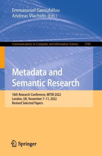 Metadata and semantic - metadata,