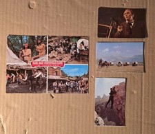 Postkarte Karl-May Festspiele Elspe mit Autogramm Claus Wilcke + 3 Sammelbilder