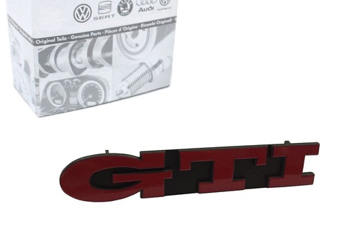 Original golf gti emblem - gti,
