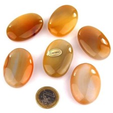 Carneol Linsenstein Ø 45 x 30