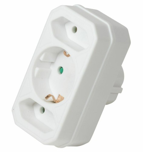 Dreifachstecker steckdosen - dreifachstecker,