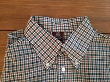 Seidensticker Luxus Herrenhemd orange schwarz weiß kariert Gr. 39 wie neu