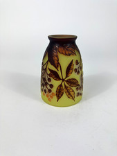 Antiker Lampenschirm Überfang Lampe Glas Schirm Tulpe Art Déco Frankreich Design