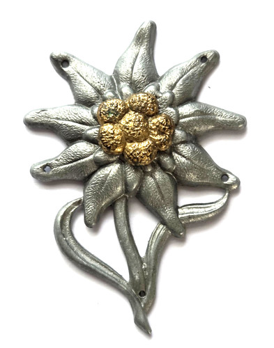Kappenabzeichen edelweiss - kappenabzeichen, --edelweiss--