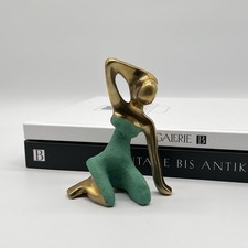 Vintage bronze figur frau - bronze,