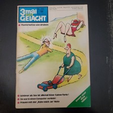 3 MAL KURZ GELACHT Nr. 258, schöne und lustige Erotik Witze, Magazin, 68 S., A5