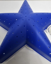 IKEA SMILA STJARNA BLUE STAR WANDLAMPE / NACHTLICHT - KINDERZIMMER - SEHR GUTER ZUSTAND