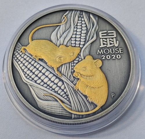 Unze 999 silber - 999, maus