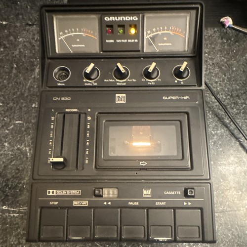 Grundig 830 kassettendeck - cn,