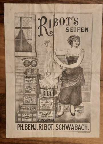 Alte werbung ribot - werbung, "ribot's