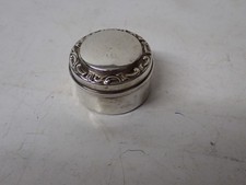 Uralte seltene Silberdose