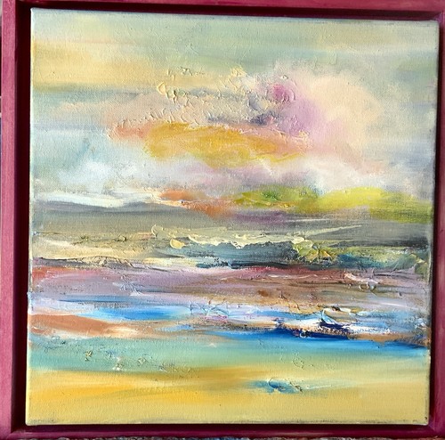 Farbenmeer acryl auf - farbenmeer,