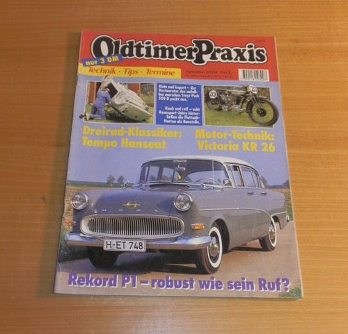 Oldtimer praxis 1994 - praxis, tempo