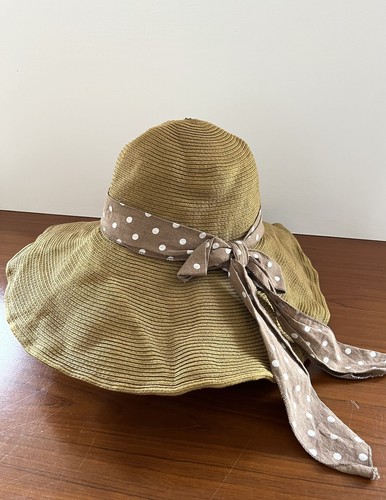 Vintage oversize sonnenhut mit - oversize,