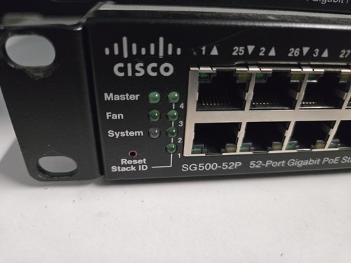 Cisco sg500 52p port - cisco, sg500-52p