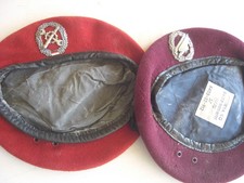 2 frühe  Barette Bundeswehr