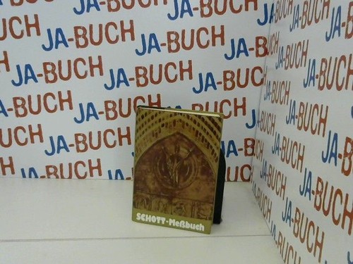 Schott meßbuch für die - ,