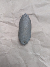 Brandenburg Steuerkopfschild Vorkrieg Fahrrad Brennabor Crinitz Herkner Herkona