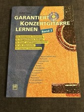 Noten für Gitarre - Gitarrennoten - Konzertgitarre lernen (Band 2)