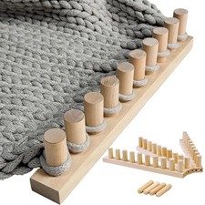 Grob stricken Decke Webstuhl