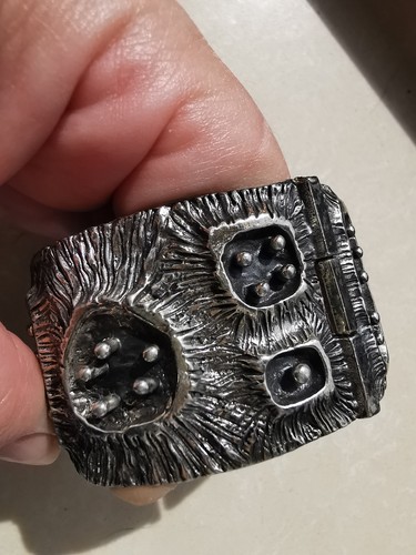 Modernist brutalist armband - brutalist,