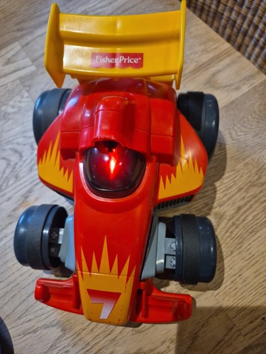 Fisher price rennwagen rot - fisher,