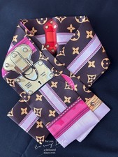 Taschenband Haarband Tuch Schal Satin Tuch Tasche Schal Dekor Schleife