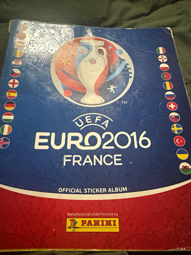 Panini 2016 stickerheft mit - panini,