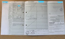 Fahrzeugbrief schein - fahrzeugbrief, +