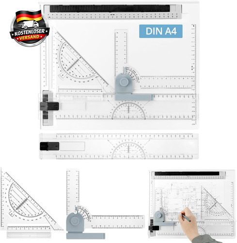 Zeichenbrett set din mit - zeichenbrett, a4
