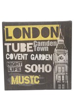 IKEA Bild Set 3x Leinwand London New York Paris Städte Motiv Modern Deko