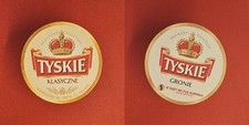 Tyskie Klasyczne Krone Brauerei Bierdeckel Bier