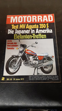 DAS MOTORRAD : 29. Januar 1972