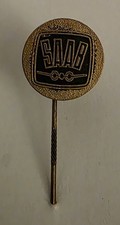 Saab Logo schwarz Pin