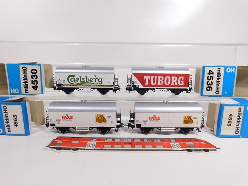 Märklin ac bierwagen - 4x,