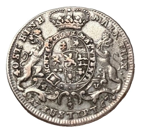 Taler 1767 fu - 1/3, hessen
