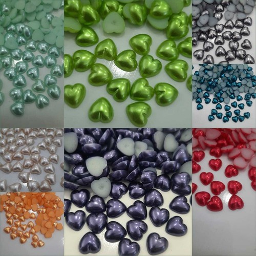 Perlen 12mm westrim herzperle - 12mm,