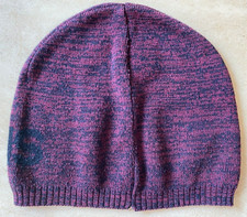 Mütze für Kinder, Adidas Logo vorn, Bordeaux/lila + schwarz, ø 43 cm (#84}