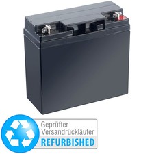revolt Wartungsfreie Blei-Batterie mit 12 Volt, 18 Ah, Versandrückläufer