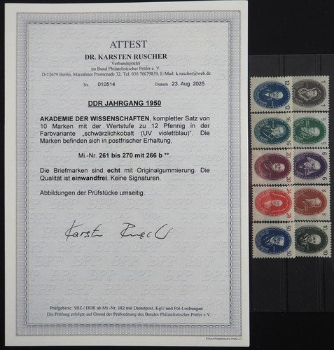 1950 ddr serie - 1950, ddr;