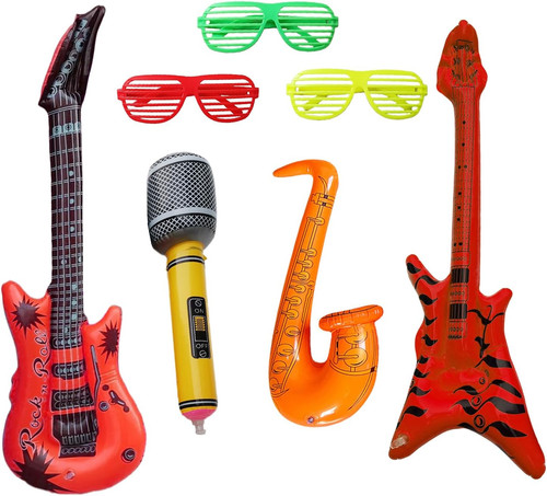 Stück luftgitarren zum - 7,