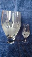 2 x Rosenthal große Glas Vase