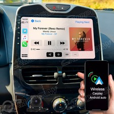 2+64GB Android 15 Autoradio Carplay GPS WIFI Für Renault Clio 4 2012-2019 +KAM