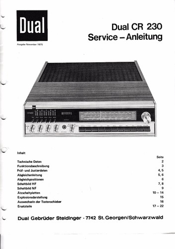 Service manual anleitung für - service,
