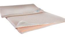 PROCAVE Gelschaum Matratzenauflage Matratzenschutz Matratzenbezug Topper Noppen