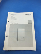 Viessmann Vitodens 100  Typ WB1 Bedienungsanleitung Regelung Brennwertheizgerät