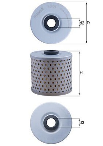 Kraftstofffilter knecht 34 - kraftstofffilter, kx