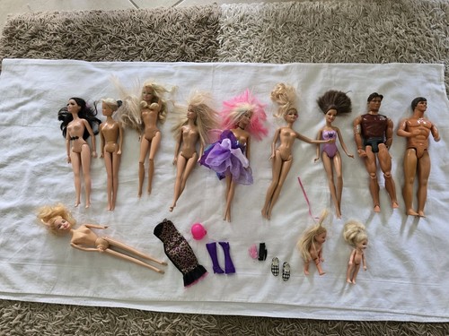 Barbie puppen div - x, +div